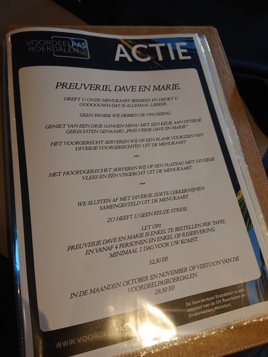 Menu Restaurant Bie Dave En Marie-1