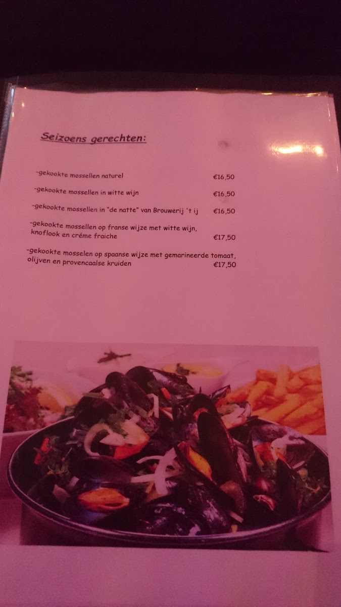 Menu Restaurant Bie Dave En Marie-2